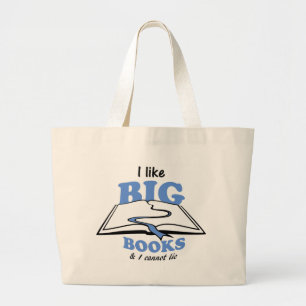 Grand Tote Bag J'aime les grands livres