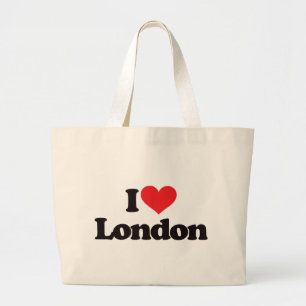Grand Tote Bag J'aime Londres