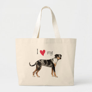 Grand Tote Bag J'aime ma Catahoula