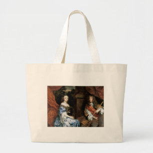 Grand Tote Bag James II et Anne Hyde par Sir Peter Lely