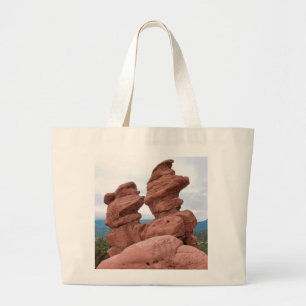 Grand Tote Bag Jardin des Dieux Site et montagnes