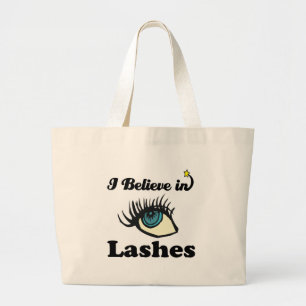 Grand Tote Bag je crois aux cils