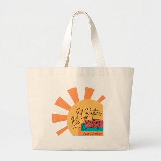 Grand Tote Bag Je préférerais faire la différence avec Fourre-tou