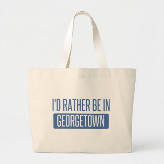 Grand Tote Bag Je serais plutôt à Georgetown