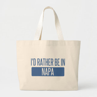 Grand Tote Bag Je serais plutôt dans Napa