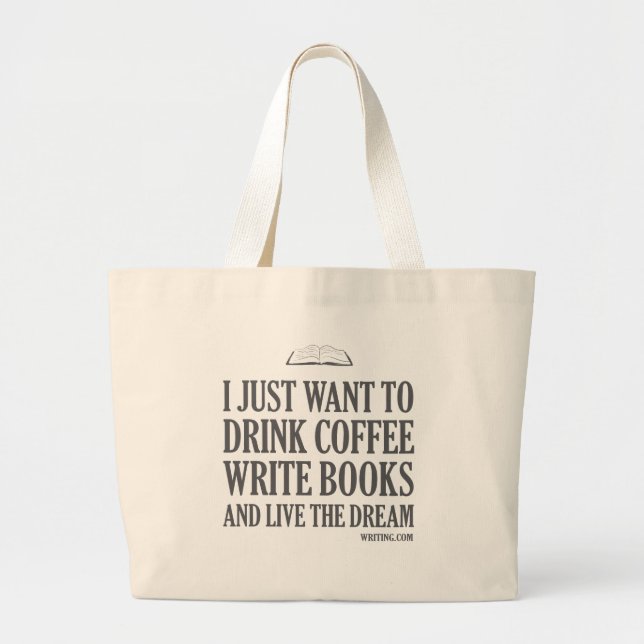 Grand Tote Bag Je veux juste… (Devant)