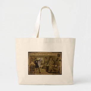 Grand Tote Bag Jekyll et Hyde Poster art