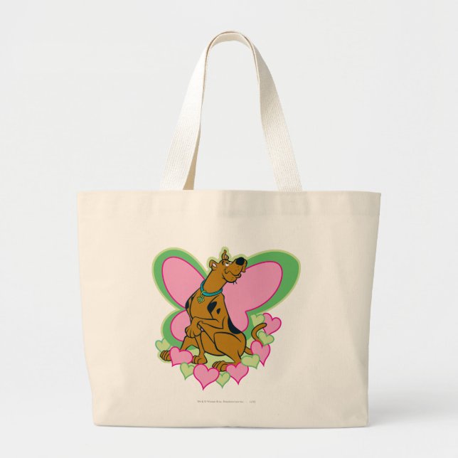 Grand Tote Bag Joli Papillon Scooby-Doo (Devant)