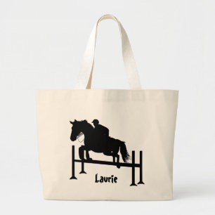 Grand Tote Bag Jolie silhouette de pullover de chasseur