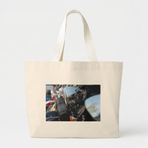 Grand Tote Bag Joue toujours avec les motocycles