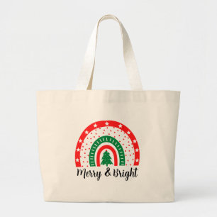 Grand Tote Bag Joyeux et bon Noël