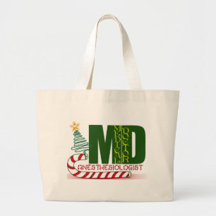 Grand Tote Bag JOYEUX NOËL d'anesthésiste
