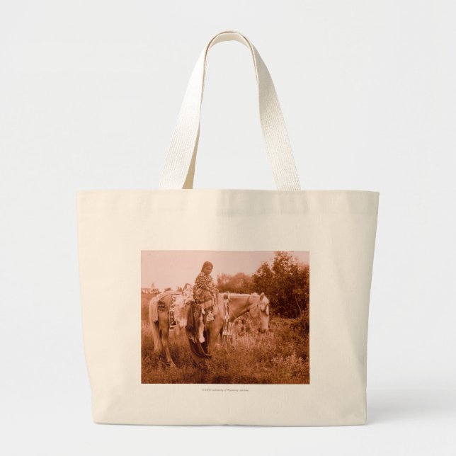 Grand Tote Bag Julia - femme de corneille (Devant)