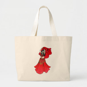 Grand Tote Bag Julia Lolita Belly Dancer Art