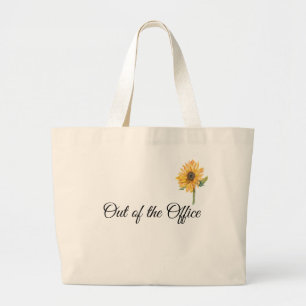 Grand Tote Bag Jumbo Fourre-tout du jour au lendemain hors du bur