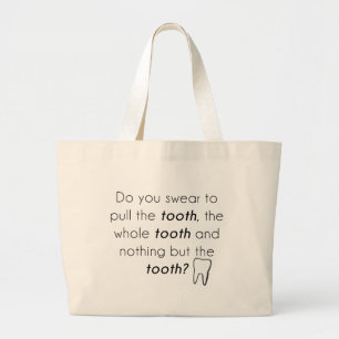 Grand Tote Bag Jurez-vous ?