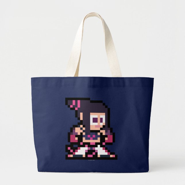 Grand Tote Bag Juri à 8 bits (Devant)