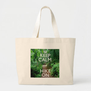 Grand Tote Bag Keep Calm and Hike On