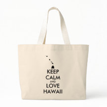 KEEP CALM et LOVE HAWAII personnalisables