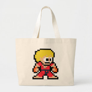 Grand Tote Bag Ken à 8 bits