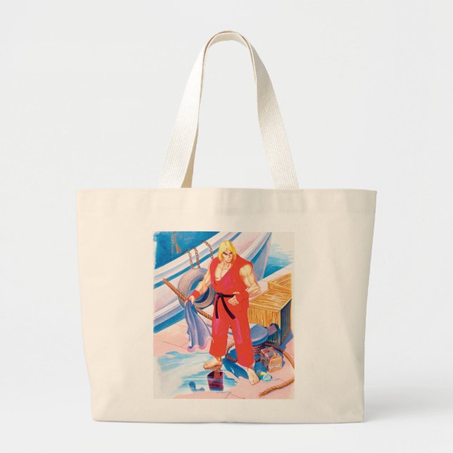 Grand Tote Bag Ken sur le dock (Devant)