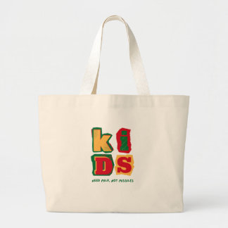Grand Tote Bag Kids Need Milk, Not Missiles