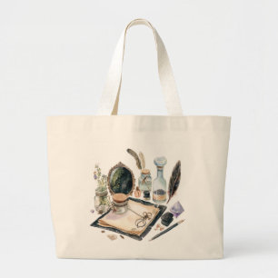 Grand Tote Bag Kit de voyage de sorcière - Emballez votre magie e