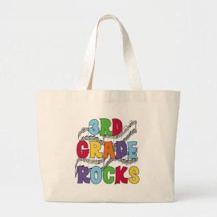 Grand Tote Bag La 3ème catégorie multicolore bascule des T-shirts