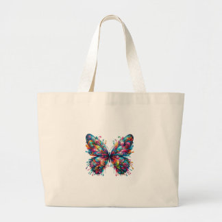 Grand Tote Bag La beauté et le symbolisme des papillons