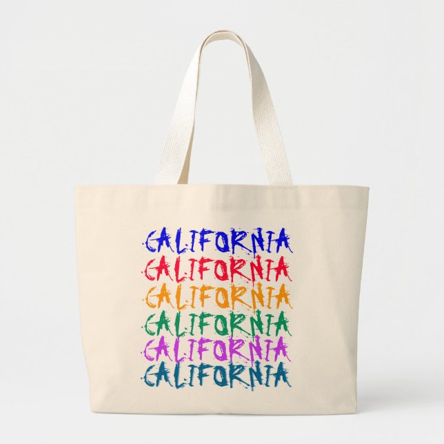 Grand Tote Bag La CALIFORNIE grand fourre-tout (Devant)