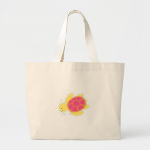 Grand Tote Bag La jolie tortue de mer