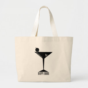Grand Tote Bag La Montée Est Mon Heureuse Heure