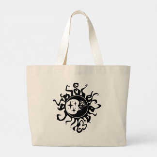 Grand Tote Bag La nuit d'une lune noire