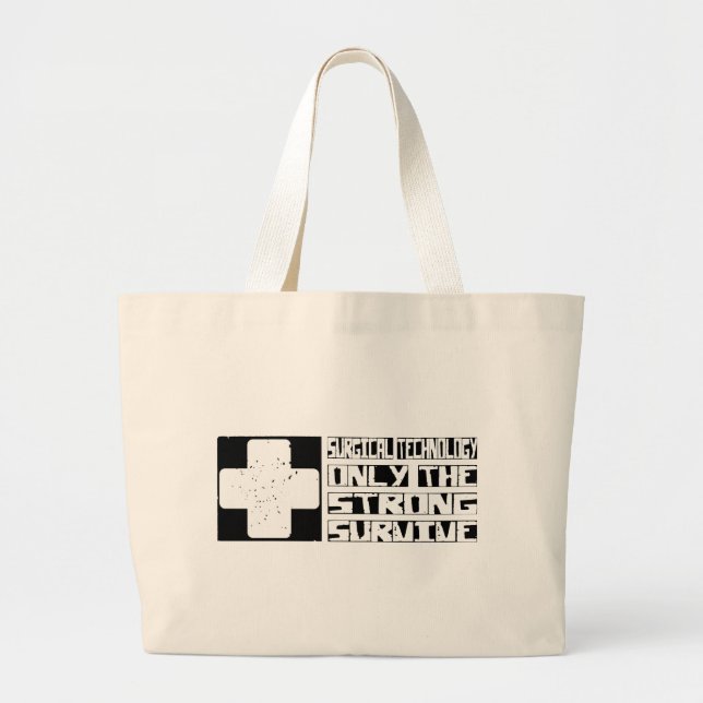 Grand Tote Bag La technologie chirurgicale survivent (Devant)
