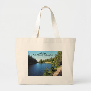 Grand Tote Bag lac irène dans le Parc national des Rocheuses