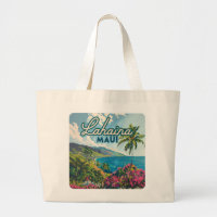 Lahaina Maui Hawaii Beach Coast Retro
