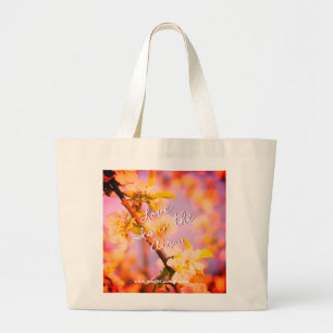 Grand Tote Bag L'amour est dans l'air et les mariages dans la fam