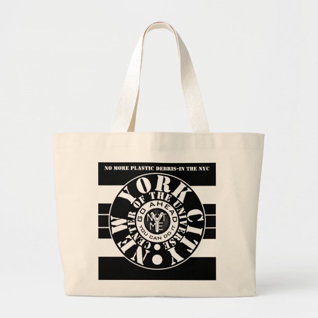 Grand Tote Bag LARRYSTOTES NYCCOU 1a Jumbo Fourre-tout (Devant)