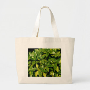 Grand Tote Bag Laurel, Aucuba Japonica