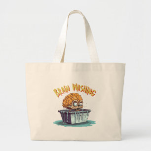 Grand Tote Bag Lavages de cerveau
