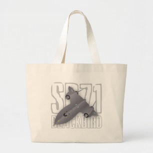 Grand Tote Bag L'avion d'espion supersonique le plus rapide :