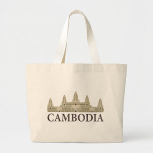 Grand Tote Bag Le Cambodge vintage