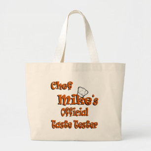 Grand Tote Bag Le goûteur du chef Mike