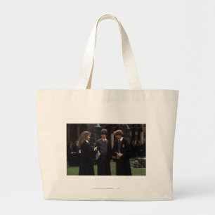 Grand Tote Bag Le groupe en dehors de Hogwarts