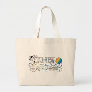 Grand Tote Bag Le Knit se produit