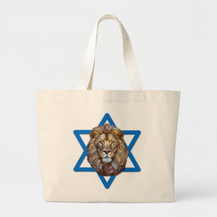 Grand Tote Bag Le Lion De Juda