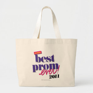 Grand Tote Bag Le meilleur pourpre de bal d'étudiants jamais -
