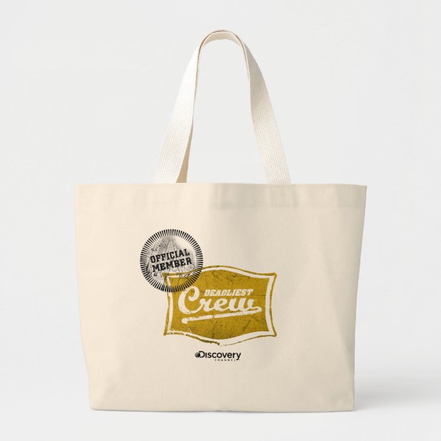 Grand Tote Bag Le membre d'équipage le plus mortel Fourre-tout (Devant)