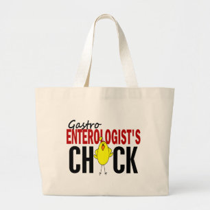 Grand Tote Bag Le poussin 1 du gastroentérologue