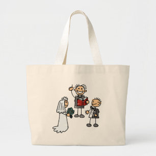 Grand Tote Bag Le Premier Ministre Révérend Cérémonie Mariage